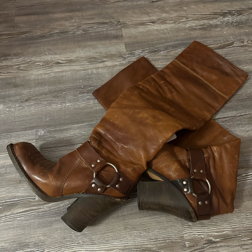 Vintage Dior by Galliano riding boots.